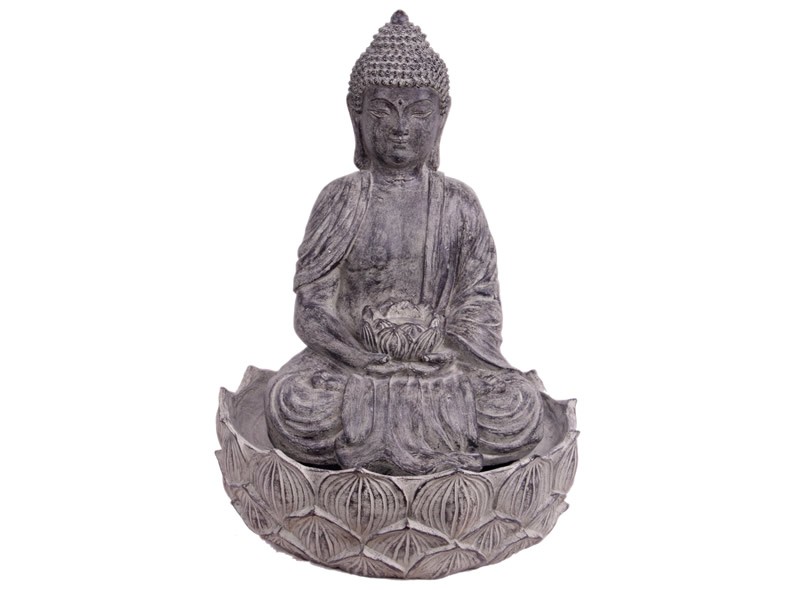 Buddha Zimmerbrunnen mit Led Licht Raumbelüfter 10207 TOP Figur 